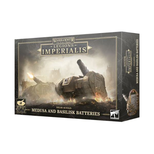 Warhammer: The Horus Heresy – Legions Imperialis - Medusa and Basilisk Batteries