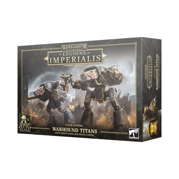 Warhammer: The Horus Heresy - Legions Imperialis – Warhound Titans with Ursus Claws and Melta Lances