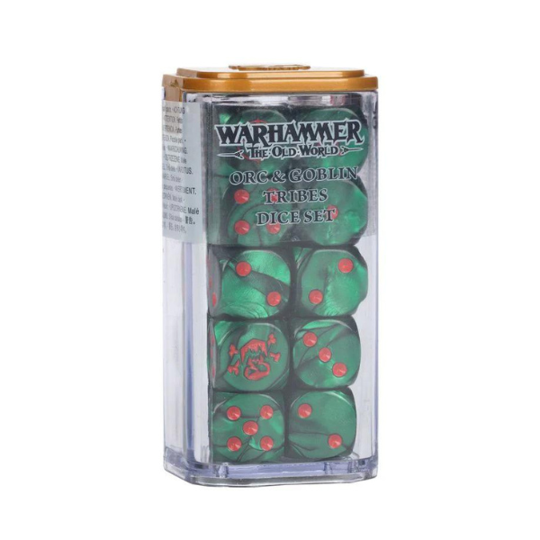 Warhammer: The Old World - Orc and Goblin Tribes Dice Set