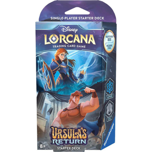 Disney Lorcana TCG: Ursula's Return: Starter Deck – Anna and Hercules