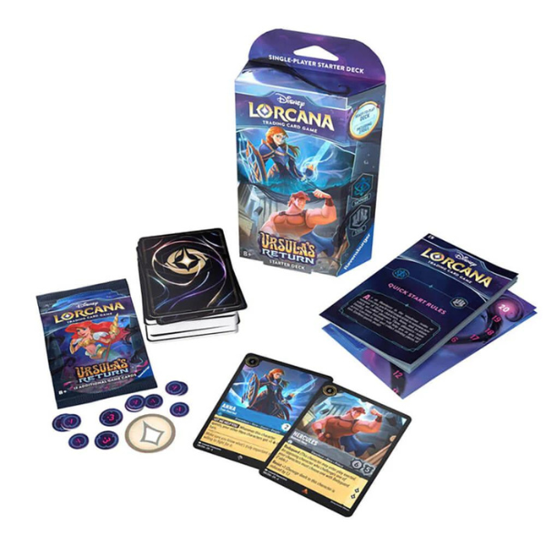 Disney Lorcana TCG: Ursula's Return: Starter Deck – Anna and Hercules