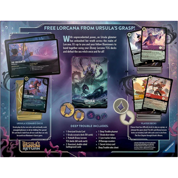 Disney Lorcana TCG: Ursula's Return: Illumineer's Quest Gift Set