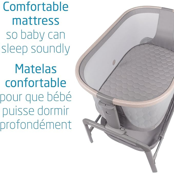 Maxi-Cosi Iora Bedside Bassinet - Cascade Grey