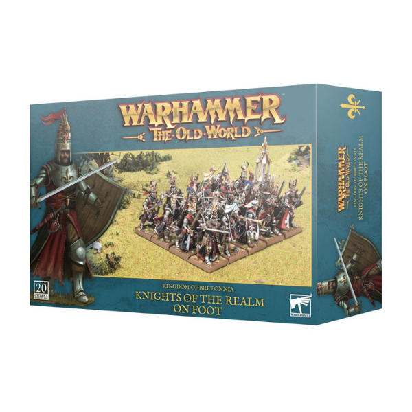 Warhammer: The Old World – Kingdom of Bretonnia Knights of the Realm on Foot