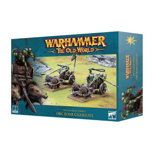 Warhammer: The Old World – Orc and Goblin Tribes Orc Boar Chariots