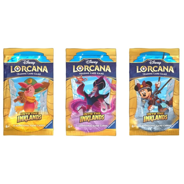 Disney Lorcana TCG: Into the Inklands Booster Pack (per pack)