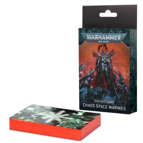 Warhammer 40,000: Datasheet Cards - Chaos Space Marine