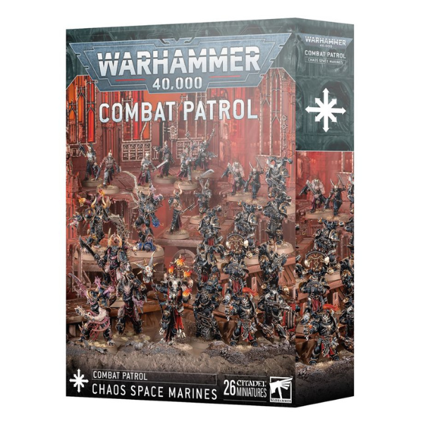 Warhammer 40,000: Combat Patrol - Chaos Space Marines (26 Miniatures)