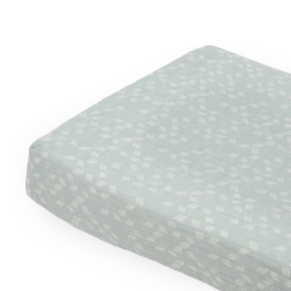 Little Unicorn Changing Pad Cover - Misty Field