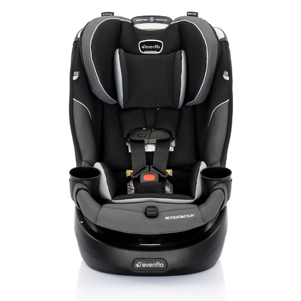 Evenflo Revolve 360 Slim 2 in 1 Rotational Car Seat Canton Black JR Toy Company