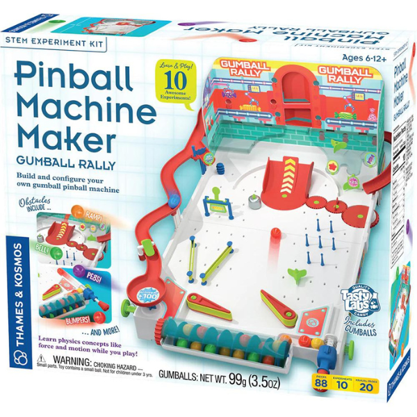 Thames & Kosmos Pinball Machine-Maker: Gumball Rally