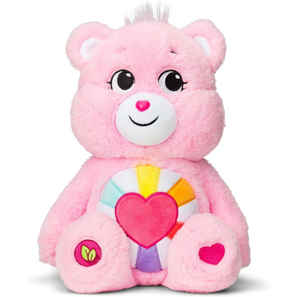 Schylling Care Bears Medium Plush – Hopeful Heart Bear