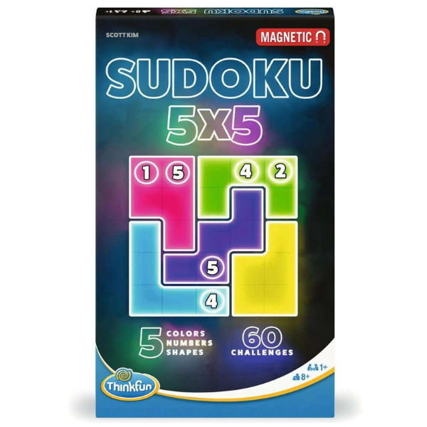 ThinkFun Sudoku 5x5 Magnetic Puzzle