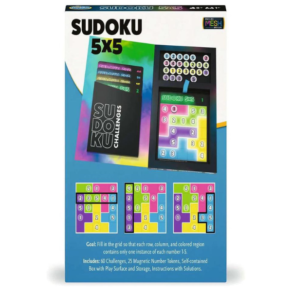 ThinkFun Sudoku 5x5 Magnetic Puzzle