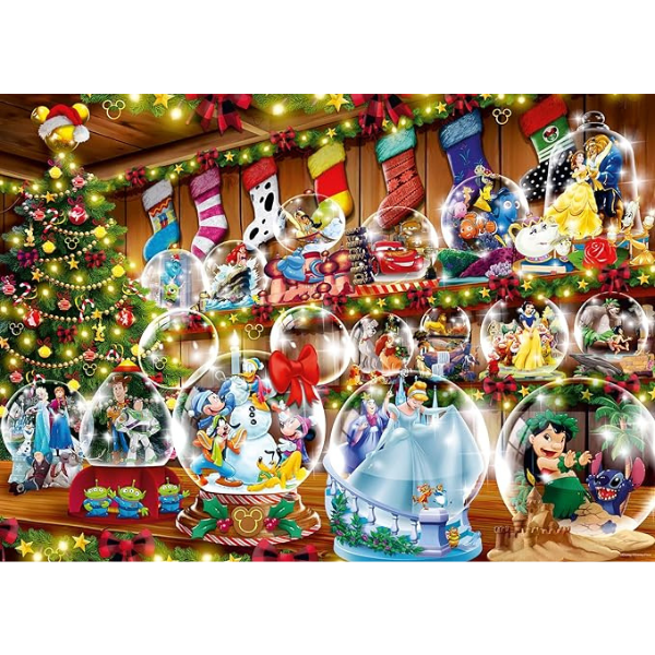 Ravensburger Disney Snow Globes 1000 Piece Puzzle