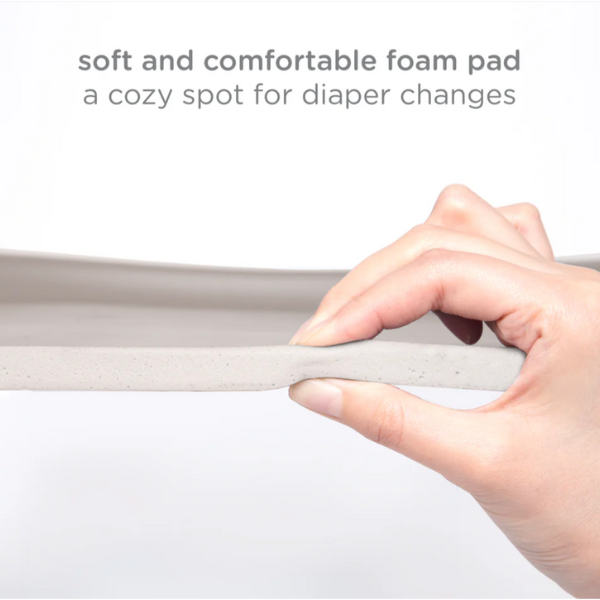 Ubbi Foam Changing Pad – Taupe