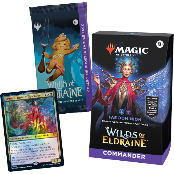 Magic: The Gathering Wilds of Eldraine Commander Deck - Fae Dominion