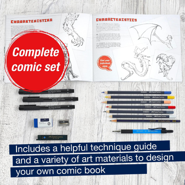 Faber-Castell Comic Illustration Gift Set