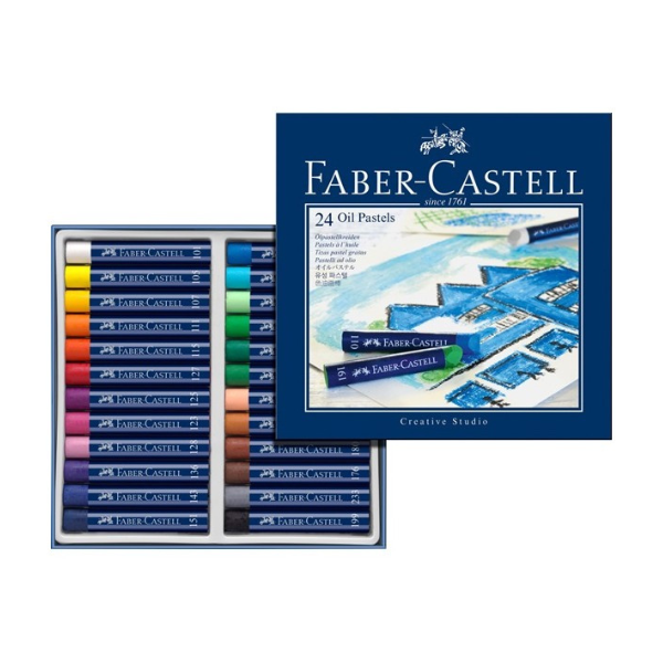 Faber-Castell Oil Pastels Set of 24