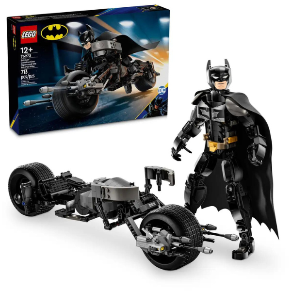 LEGO® DC Batman™ 76273 Batman™ Construction Figure and the Bat-Pod Bike