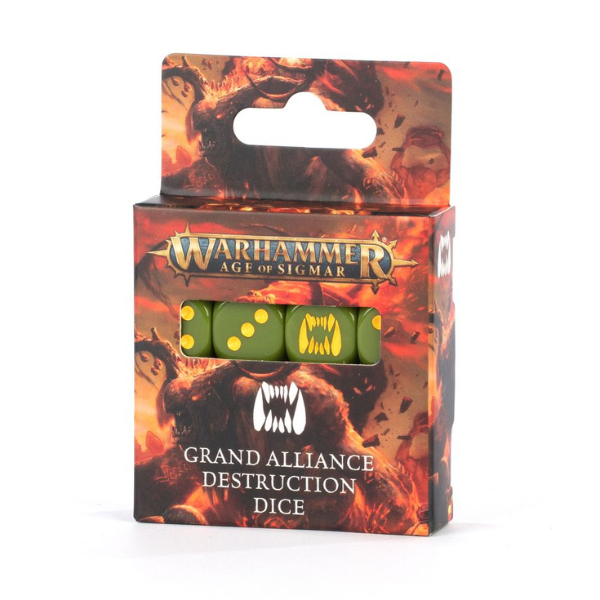 Warhammer Age of Sigmar: Grand Alliance Destruction Dice Set