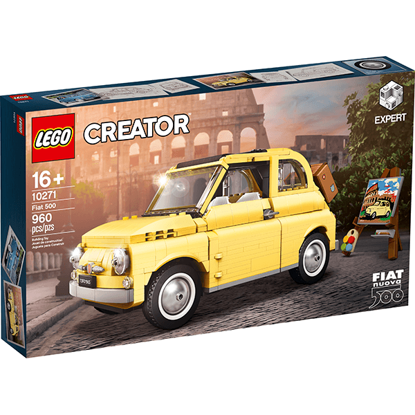 Open Box LEGO® Creator Expert 10271 Fiat 500