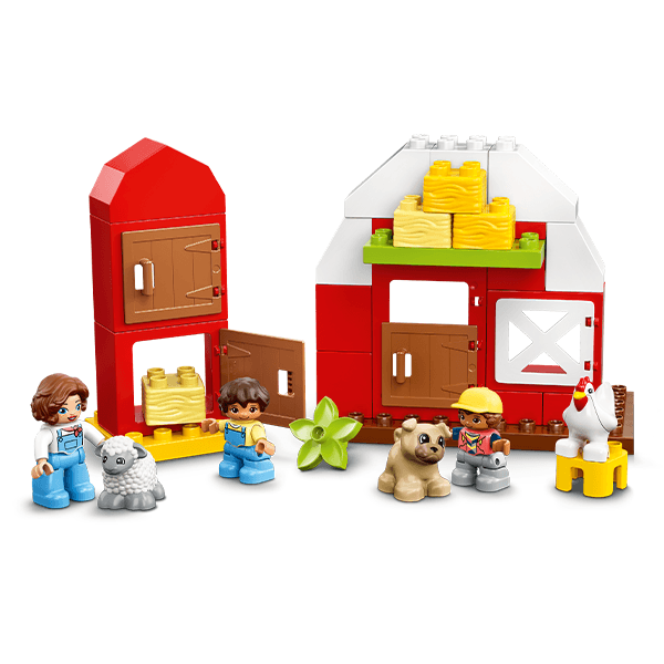 Open Box LEGO® DUPLO® 10952 Town Barn, Tractor & Farm Animal Care