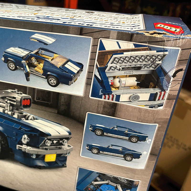 Open Box LEGO® Creator™ Expert 10265 Ford Mustang