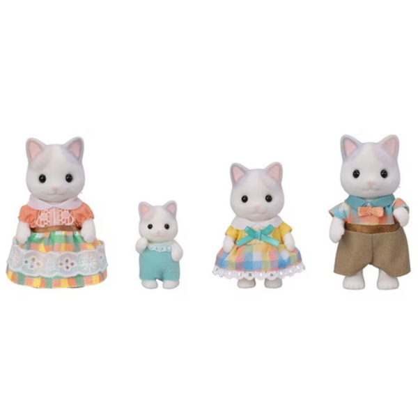 Calico Critters Latte Cat Family