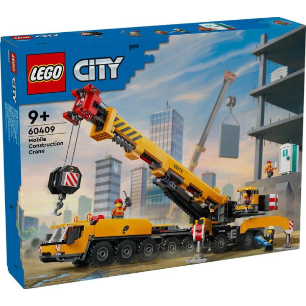 LEGO® City 60409 Yellow Mobile Construction Crane