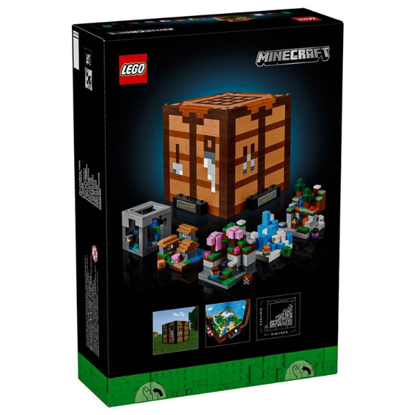 Minecraft the crafting box lego sale