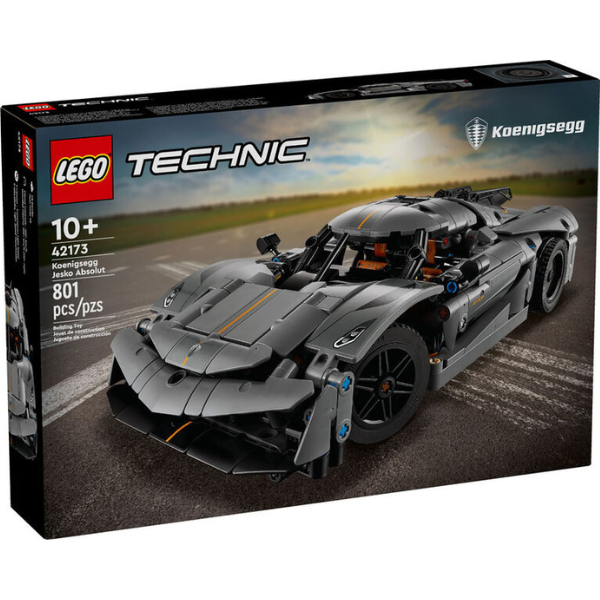 LEGO® Technic™ 42173 Koenigsegg Jesko Absolut Grey Hypercar