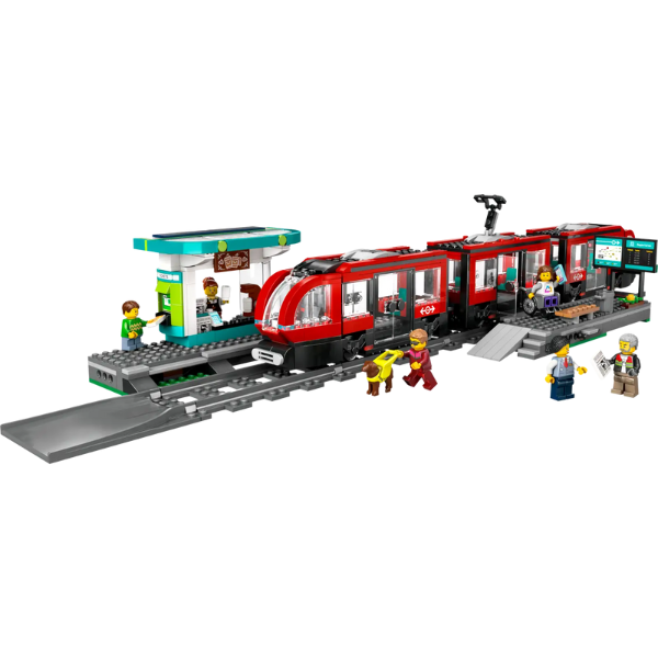 LEGO® City 60423 Downtown Streetcar and Station