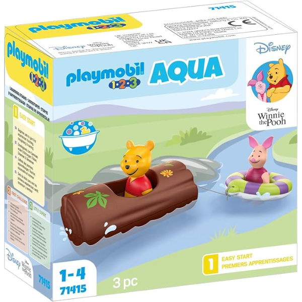 Playmobil 1.2.3 Aqua & Disney Winnie and Piglet's Water Adventure