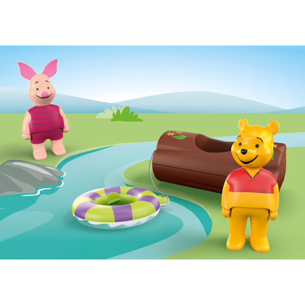 Playmobil 1.2.3 Aqua & Disney Winnie and Piglet's Water Adventure