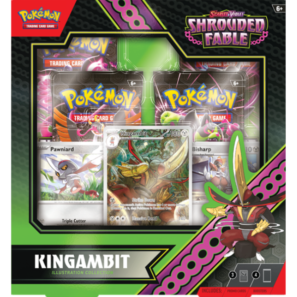 Pokémon TCG: Scarlet & Violet - Shrouded Fable: Kingambit Illustration Collection