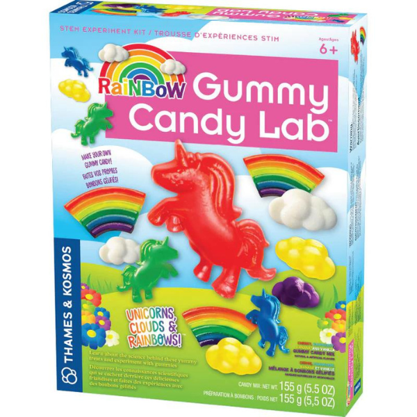 Thames & Kosmos Rainbow Gummy Candy Lab (French and English)