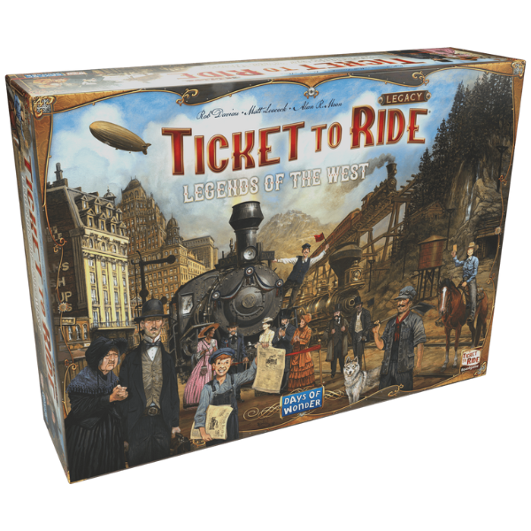 Days of Wonder Ticket to Ride Legacy: Legends of West