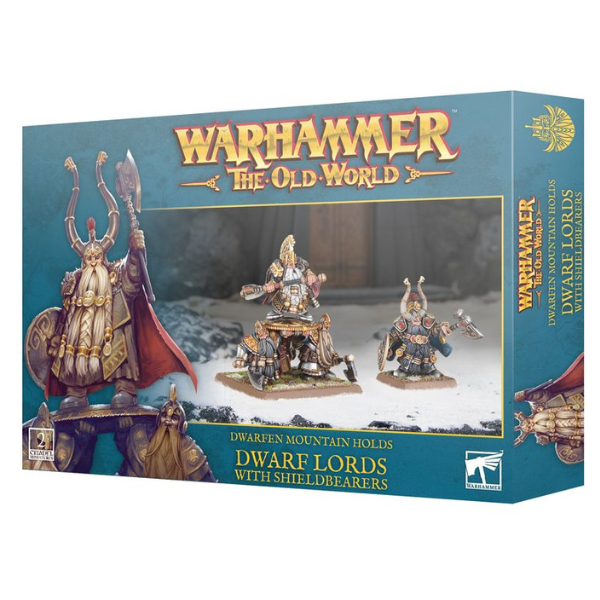 Warhammer: The Old World – Dwarf Lords with Shieldbearers