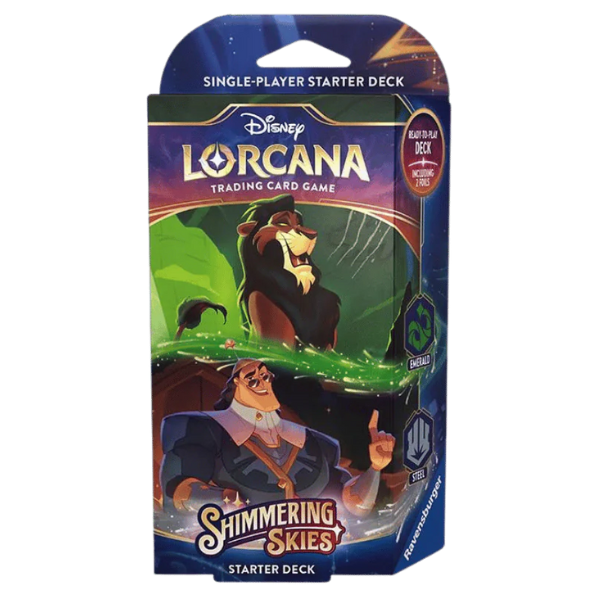 Disney Lorcana TCG: Shimmering Skies Starter Deck: Scar and Kronk