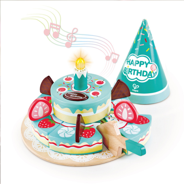 Hape Interactive Happy Birthday Cake