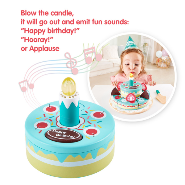 Hape Interactive Happy Birthday Cake