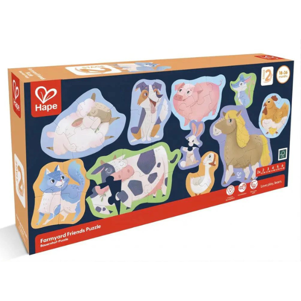 Hape Farmyard Friends Puzzle