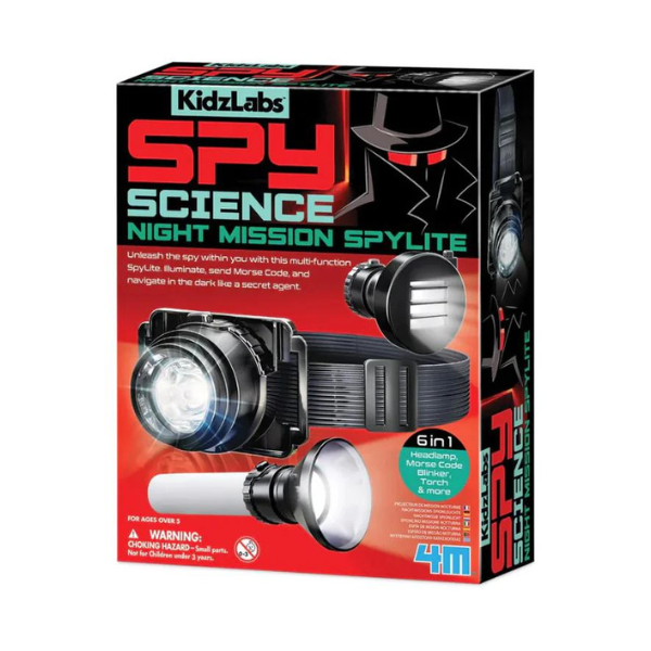 Kidzlabs Spy Science Night Mission Spylite