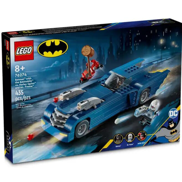 LEGO® DC Batman™ 76274 Batman™ with the Batmobile™ vs. Harley Quinn™ and Mr. Freeze™