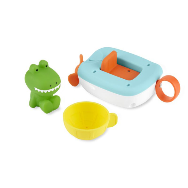 Skip Hop Zoo Croc The Boat Baby Bath Toy