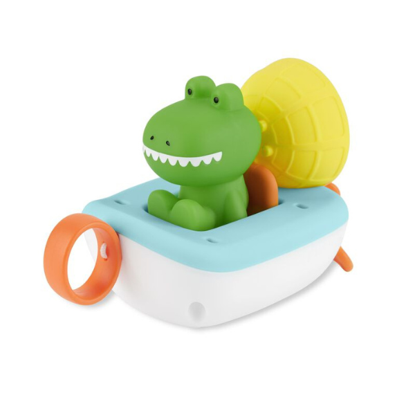 Skip Hop Zoo Croc The Boat Baby Bath Toy