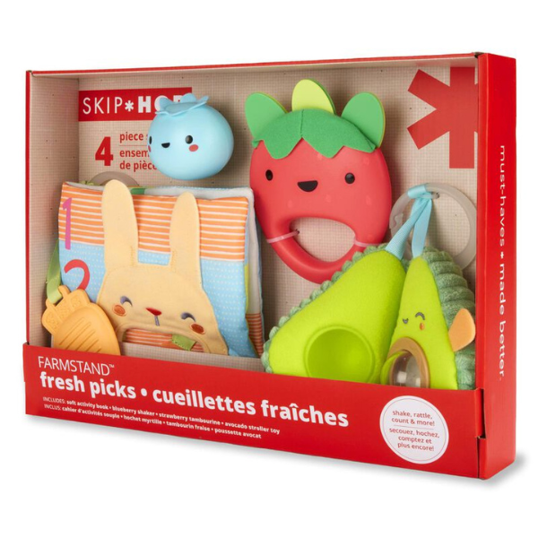 Skip Hop Farmstand Fresh Picks Baby Toy Gift Set