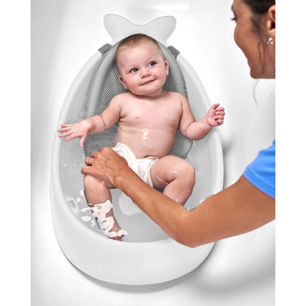 Skip Hop Moby Smart Sling 3-Stage Tub - White