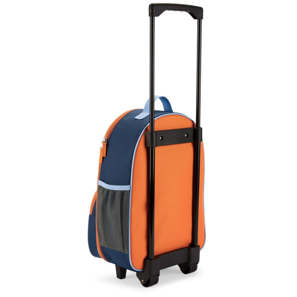 Skip Hop Spark Style Kids Carry On Rolling Luggage - Rocket